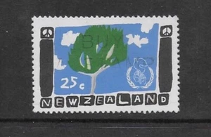 1986 - New Zealand Peace Year 25c Stamp Used SG1393 - Picture 1 of 1