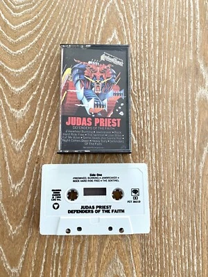 Judas Priest Defenders Of The Faith cassette tape Columbia 1984 - Image 1 of 4