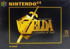 The Legend Of Zelda Ocarina Of Time UKG 95 MINT GOLD Q-LCGO NTSC N64 VGA  WATA