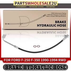Front Left Brake Hydraulic Hose for Ford F-250 F-350 1990 1991 1992 1993 1994