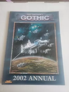 Battlefleet Gothic 2002 Annual Paperback Book -Excellent Condition - Picture 1 of 11