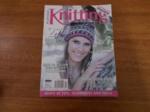 AUSTRALIAN KNITTING MAGAZINE - VOL 6 NO 1 - AUTUMN - 27 IDEAS - GOOD CONDITION - - Picture 1 of 24