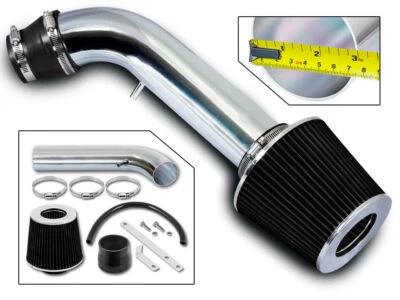 Racing Air Intake System + DRY Filter For 94-95 Honda Passport 3.2L V6 SOHC - Image 1 of 2