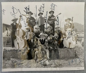 Spade Cooley, Foreman Phillips County Barn Dance FIRMADA fotografía publicitaria - Imagen 1 de 2