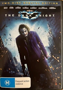 THE DARK KNIGHT Special Edition 2 x DVD 2008 Christopher Nolan Batman AS NEW! - Picture 1 of 2