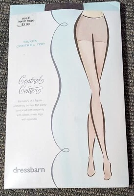 Vestido Granero Control Centro Top Pantimedias Seda Francés Taupe Talla B Marrón Foto 1 de 2