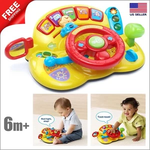 Educational Toys for Kids 1 2 3 Year Olds Toddlers Learning Musical Turn & Learn - Picture 1 of 7