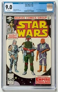 Star Wars  #42 CGC 9.0 Marvel 1980 Bronze Age Boba Fett Key! - Picture 1 of 6