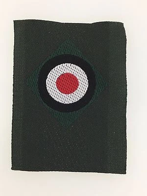 WWII German Army or Heer silk woven or ‘Be-vo’ cloth cap cockade badge - Image 1 of 2