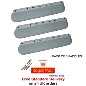 BUSH A127LDW WASHING MACHINE DRUM PADDLE LIFTER 42002750 PACK OF 3 GENUINE PART - Picture 1 of 2