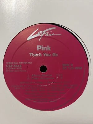 Pink There You Go 12” Vinyl Record Single 1999 LaFace Records Promo - Изображение 1 из 4