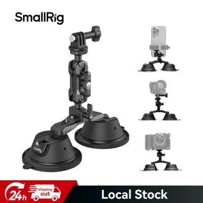Suporte de sucção SmallRig para câmera de ação/telefone/câmeras pequenas, para Gopro - Imagem 1 de 4