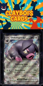 Oinkologne ex SV01: Scarlet & Violet Base Set Pokemon 158/198 Double Rare NM+ - Picture 1 of 2