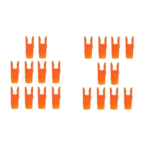 20 Pieces Orange Insert Pin Nock SHAFT - Picture 1 of 6