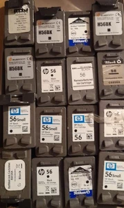 HP 56 Druckpatrone / Print Ccartridge - 16 Stück - leer - Afbeelding 1 van 1