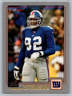 💎2001 Topps Football #112 Michael Strahan - New York Giants💎 - Image 1 of 2
