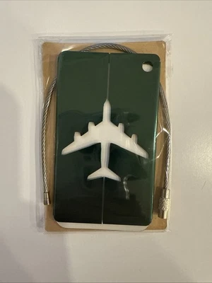 🚀Hong Kong International Airport Aluminum Alloy Luggage Tag Travel Accessory - Image 1 of 2