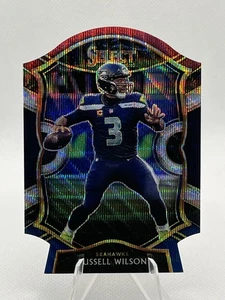 2020 Panini Select - [Base] - Tri-Color Prizm Die-Cut #4 - Russell Wilson - Bild 1 von 2