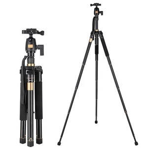Adjustable Aluminum Tripod Travel Monopod w/ Ball Head For DSLR Camera Camcorder - Imagen 1 de 10
