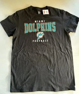 Camiseta negra Miami Dolphins para hombre mediana nueva con etiquetas - Imagen 1 de 1