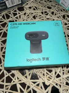 Kamera internetowa Logitech C270 720p HD ROZMOWY WIDEO NOWA W pudełku NiIB ZAPIECZĘTOWANA -E1 - Zdjęcie 1 z 4