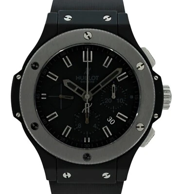 Hublot 44mm Big Bang Ice Evolution $18K MSRP Tungsten Black Dial- 301.CK.1140.RX - Image 1 of 4
