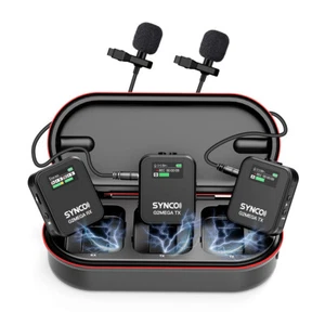 Micrófono inalámbrico SYNCO G2A2MEGA 8 GB de almacenamiento para cámara grabación de video - Imagen 1 de 9