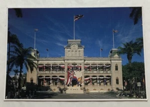 'IOLANI PALACE, "Dressed" For The Centennial Of King Kalakaua's Jubilee, HI. (H2 - Picture 1 of 2