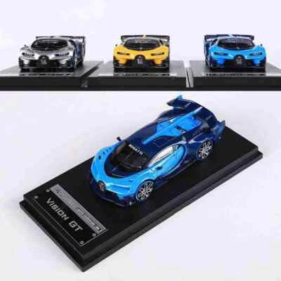 1:64 Bugatti VisonGT Miniature Diecast Toys Car Model Limited Gift Collection MJ - Immagine 1 di 4