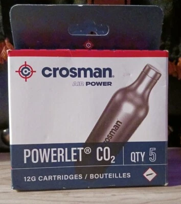 CrosmanCrosman 12-Gram Powerlet CO2, 5 Ct, 231B - Image 1 of 4