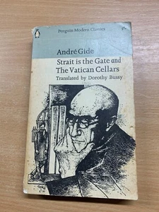 1965 ANDRE GIDE "STRAIT IS THE GATE / THE VATICAN CELLARS" FICTION PB BOOK (P2) - Picture 1 of 13