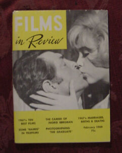 RARE Films In Review Magazine April 1965 Gloria Swanson Cedric Gibbons 