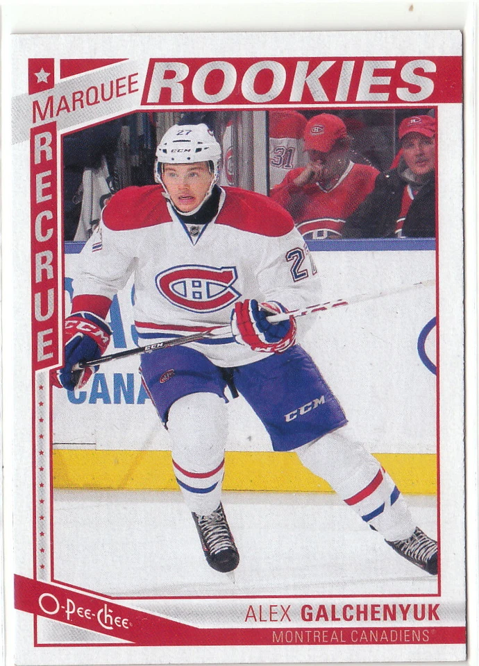13/14 2013-14 O-Pee-Chee Rookie #575 Alex Galchenyuk Canadiens  - Image 1 of 1