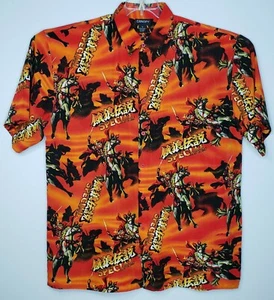 Camicia da uomo speciale Canopy Fatal Fury Garo Densetsu maniche corte con bottoni XXL NUOVA SENZA ETICHETTE - Foto 1 di 8