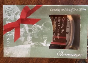 Wilton Armetale Susan Winget Let It Snow Bread Tray Holidays Serving Dish 200085 - Picture 1 of 8