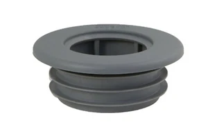 PipeSnug GRAU 32 mm (11/4") Sanitär Abfall Rohr Manschette/Dichtung & Wandloch ordentlich (2 Stück) - Bild 1 von 5