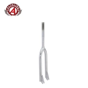 ALTALINE STEEL 24" BICYCLE BEACH CRUISER STEEL FORK 1" INCH THREADED Chrome - Picture 1 of 1