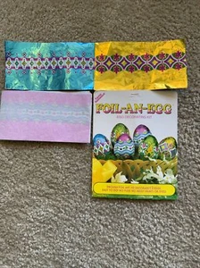 Easter Unlimited Foil An Egg Colorful Shiny Wraps Egg Decorating Kit - Picture 1 of 4