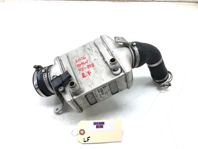 2014-2018 BMW X5 F15 4.4L V8 DRIVER ESQUERDO DIANTEIRO TURBO INTERCOOLER FABRICANTE DE EQUIPAMENTO ORIGINAL - Imagem 1 de 4