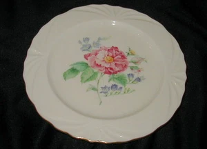 OLDER LENOX CHINA ROSE EXPRESSIONS COLLECTOR PLATE, FLOWER DECOR, USA - Picture 1 of 3