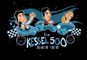 Camisa para damas Star Wars Star Trek Firefly Kessel Run Indy 500 solo sátira camiseta - Imagen 1 de 2