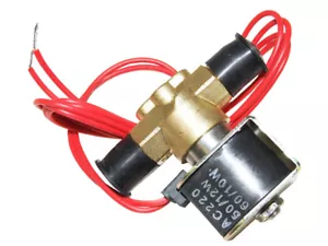 VÁLVULA Y BOBINA SOLENOIDE CASTEL 240V 50HZ 1/4"" FLARE 1020 1020/2AS 1020/2A6 RF792 - Imagen 1 de 3