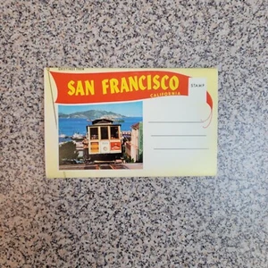 SAN FRANCISCO - Vintage Scenic Souvenir Photo Postcard Folder (12) HIGH QUALITY - Picture 1 of 7