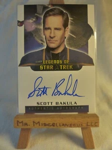 Legends of Star Trek Enterprise Stagione 3 carta autografa LA1 Scott Bakula Archer - Foto 1 di 3