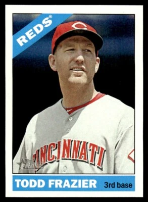 TODD FRAZIER 2015 TOPPS HERITAGE MINI /100 #434 - Image 1 of 2