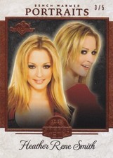 2022 BENCHWARMER SOCCER HEATHER RENE SMITH COPPER FOIL PORTRAITS CARD /5