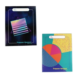 Lote de 2 carpetas retro Mead Trapper Keeper portafolio - Imagen 1 de 3