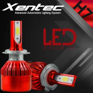XENTEC LED HID Headlight Conversion kit H7 6000K for Audi S4 2000-2008 - Picture 1 of 12