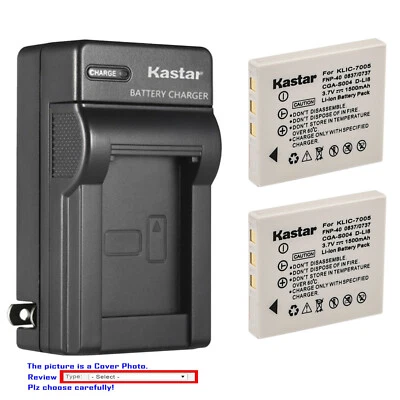 Kastar Battery Wall Charger for Fujifilm NP-40 NP-40N BC-40 & Fuji FinePix Z5fd
