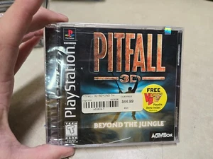 Pitfall 3D: Beyond the Jungle (Sony PlayStation 1, 1998) Factory Sealed crack - Picture 1 of 7